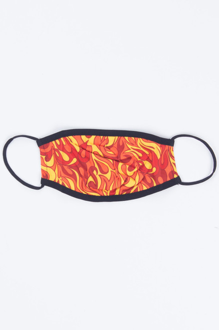 Flames Face Mask