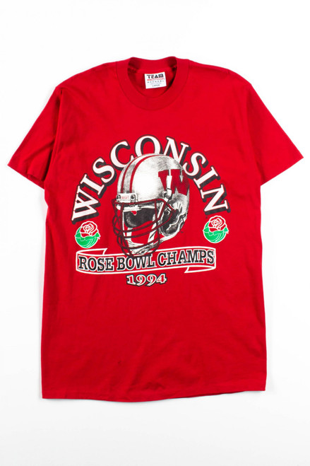 Wisconsin Rose Bowl Champs T-Shirt (1994, Single Stitch)