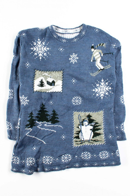 Blue Ugly Christmas Pullover 54013