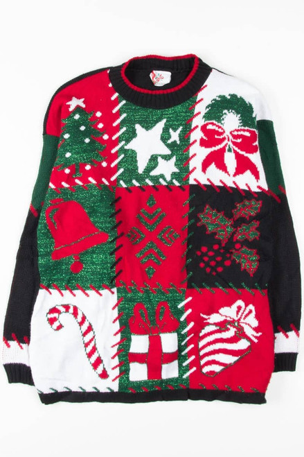 Multicolor Ugly Christmas Pullover 54112