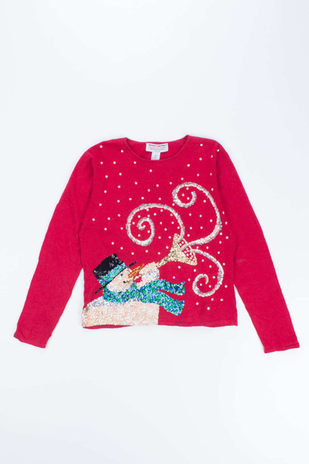 Red Ugly Christmas Pullover 54211