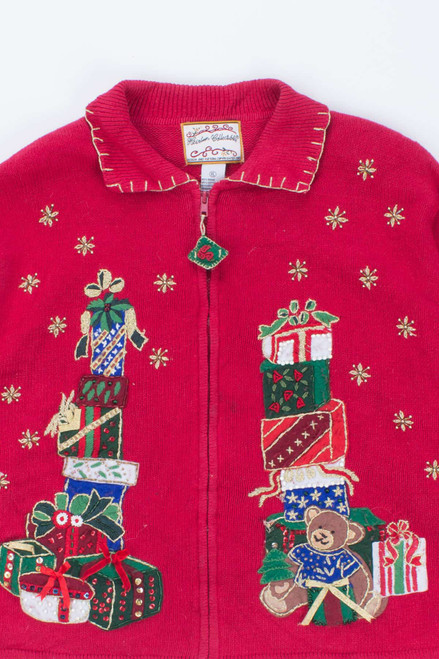 Red Ugly Christmas Cardigan 54213