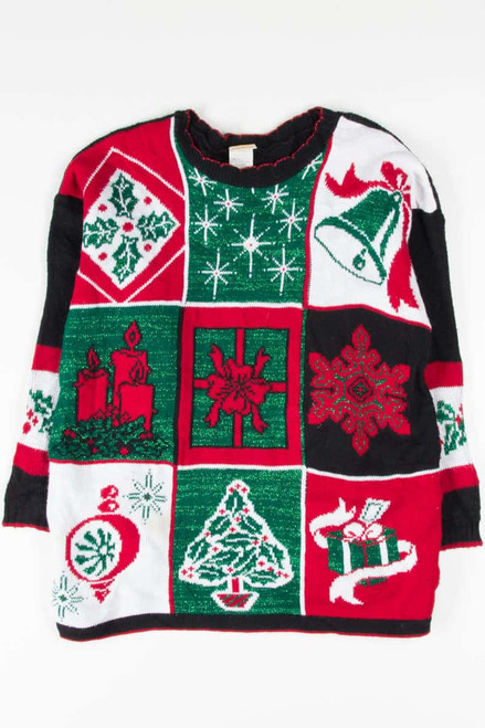 Black Ugly Christmas Pullover 53590