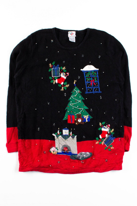 Black Ugly Christmas Pullover 54018
