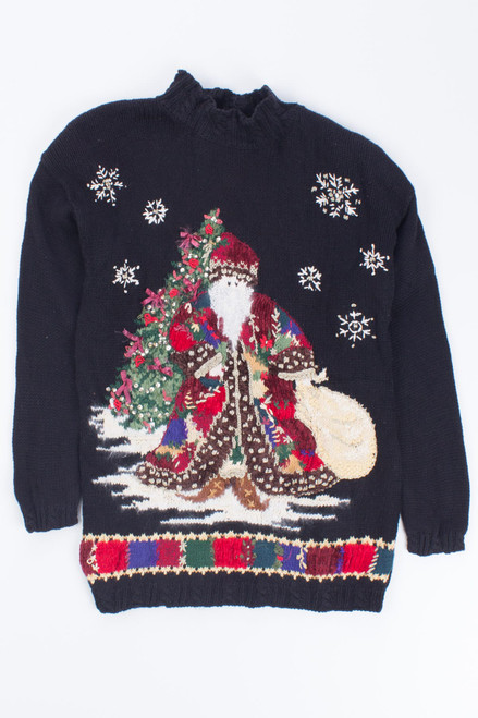Black Ugly Christmas Pullover 54069