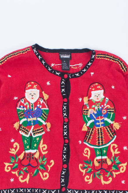 Red Ugly Christmas Cardigan 54218