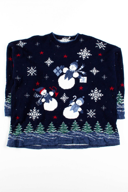 Blue Ugly Christmas Pullover 54022