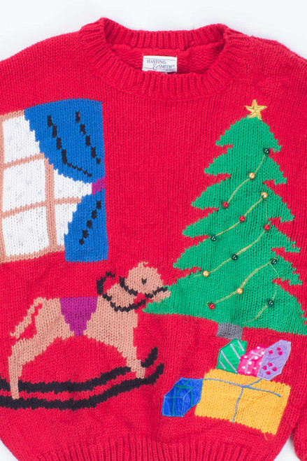 Red Ugly Christmas Pullover 54121