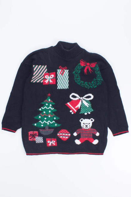 Black Ugly Christmas Pullover 53644