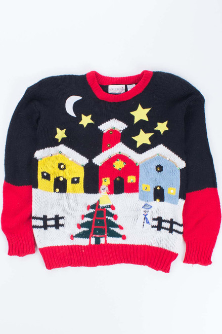 Black Ugly Christmas Pullover 53736