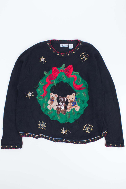 Black Ugly Christmas Pullover 53503