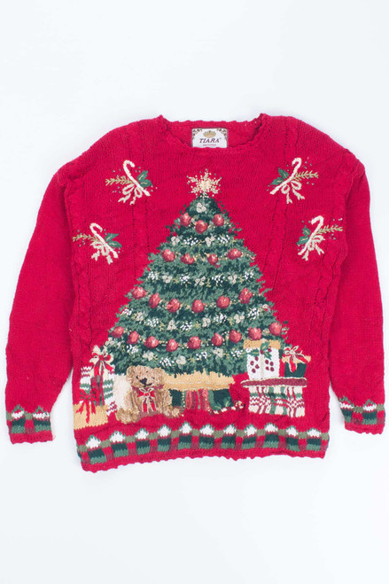 Red Ugly Christmas Pullover 54124