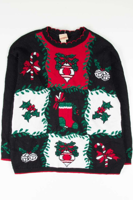 Black Ugly Christmas Pullover 53599