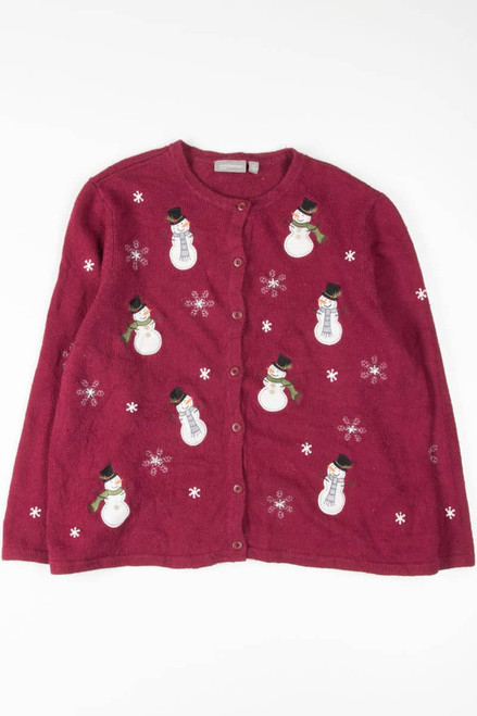 Red Ugly Christmas Cardigan 54077