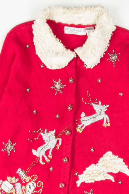 Red Ugly Christmas Cardigan 53792