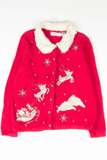 Red Ugly Christmas Cardigan 53792