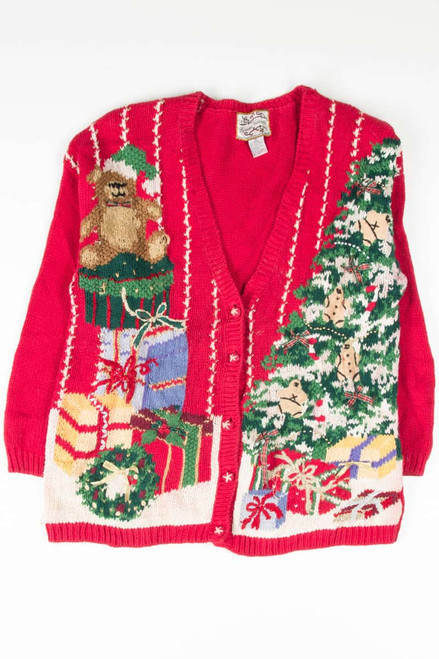 Red Ugly Christmas Cardigan 53793