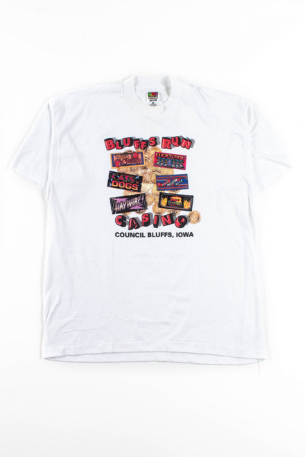 Bluffs Run Casino T-Shirt (Single Stitch)