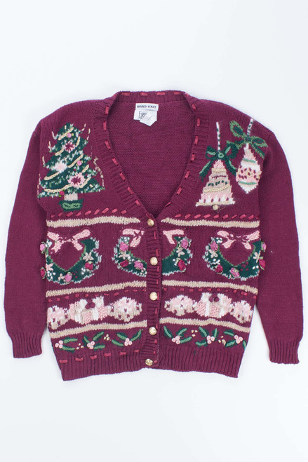 Red Ugly Christmas Cardigan 53748