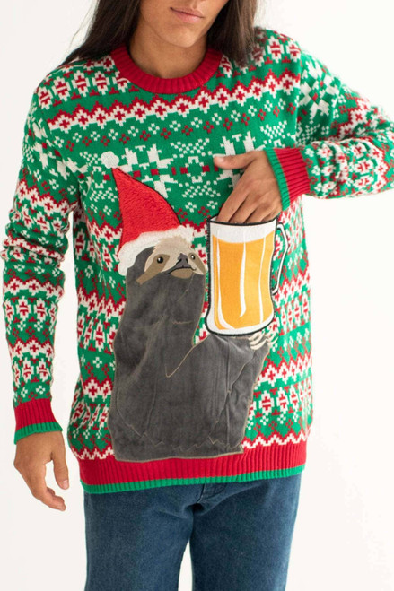 Sloth's Christmas Cheer Sweater