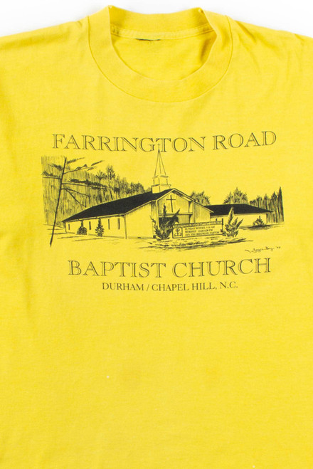 Farrington Road Baptist Church T-Shirt (1994, Single Stitch)