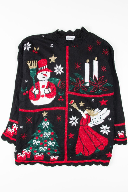 Black Ugly Christmas Pullover 53962