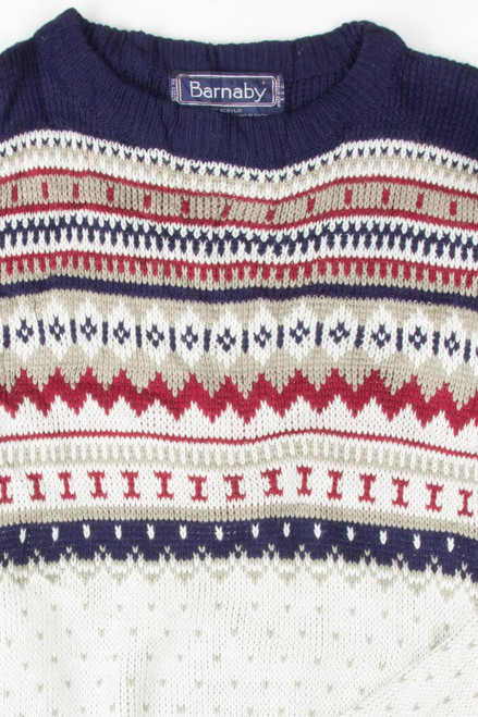 Vintage Fair Isle Sweater 671