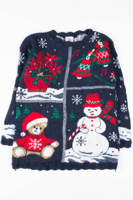 Blue Ugly Christmas Pullover 54148