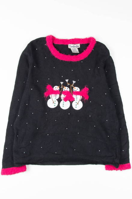 Black Ugly Christmas Pullover 54282