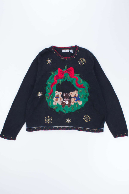 Black Ugly Christmas Pullover 54196