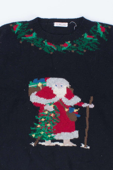 Black Ugly Christmas Pullover 54198