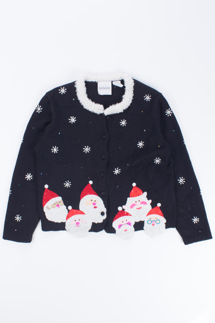 Black Ugly Christmas Cardigan 54053