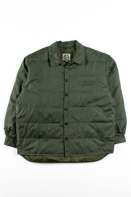 Olive Duck Down Jacket