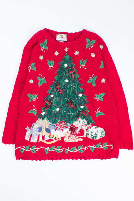 Red Ugly Christmas Pullover 54413