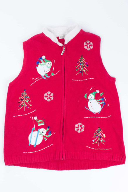 Red Ugly Christmas Vest 54326