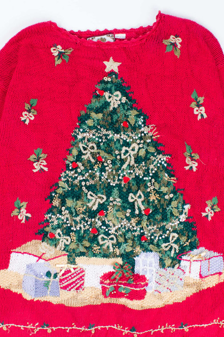 Red Ugly Christmas Pullover 54416