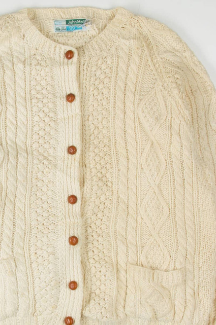 John Molloy Irish Fisherman Cardigan 541