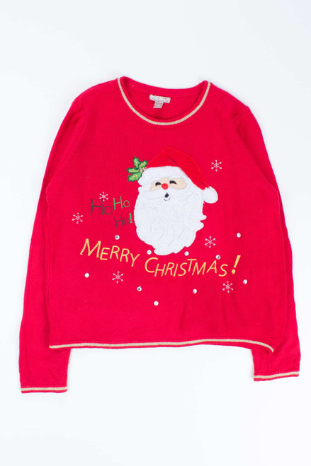 Red Ugly Christmas Pullover 54331