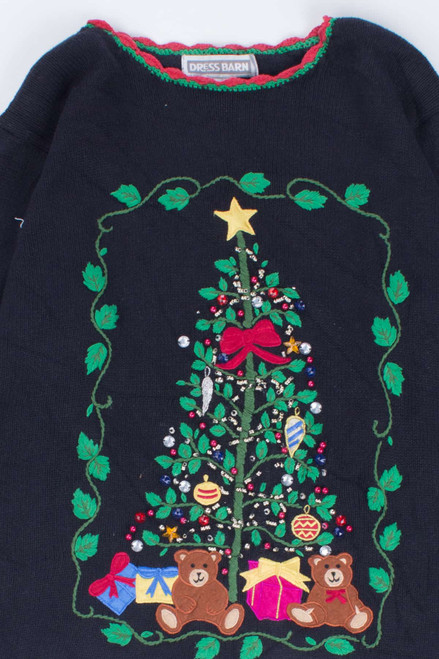 Black Ugly Christmas Pullover 54605