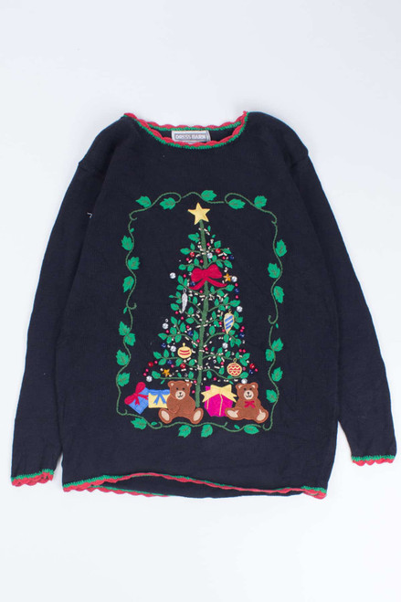 Black Ugly Christmas Pullover 54605