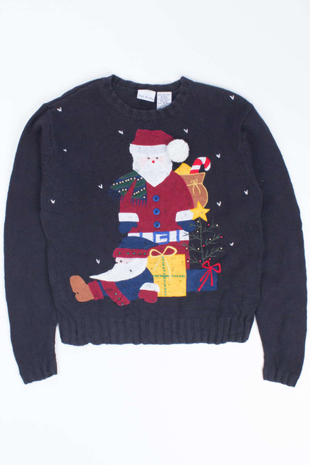 Black Ugly Christmas Pullover 54378