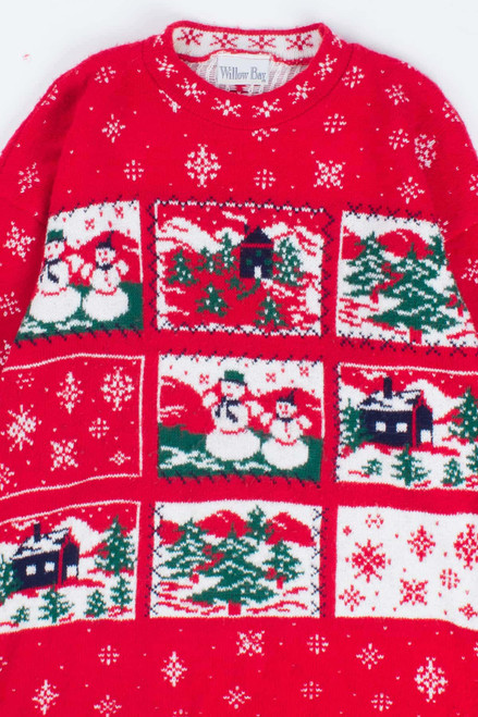 Red Ugly Christmas Pullover 54516