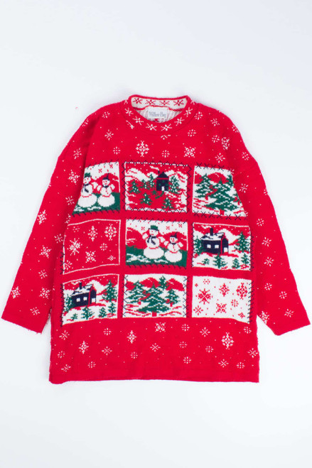 Red Ugly Christmas Pullover 54516