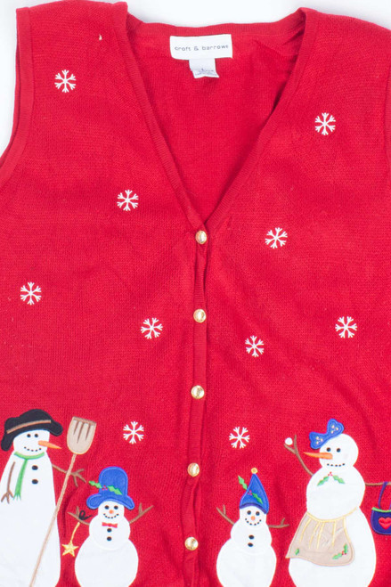 Red Ugly Christmas Vest 55026