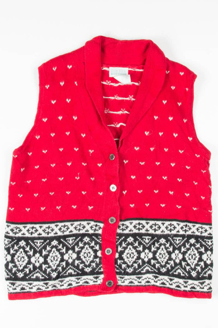 Red Ugly Christmas Vest 54655