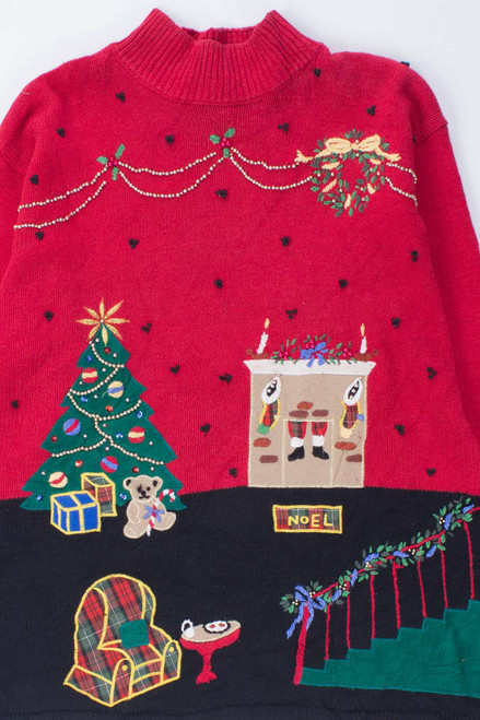 Red Ugly Christmas Pullover 54338