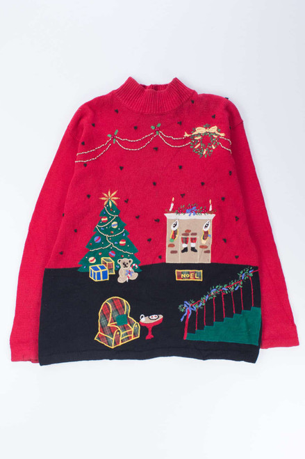 Red Ugly Christmas Pullover 54338