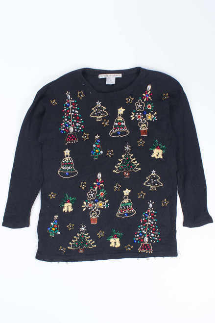 Black Ugly Christmas Pullover 54387