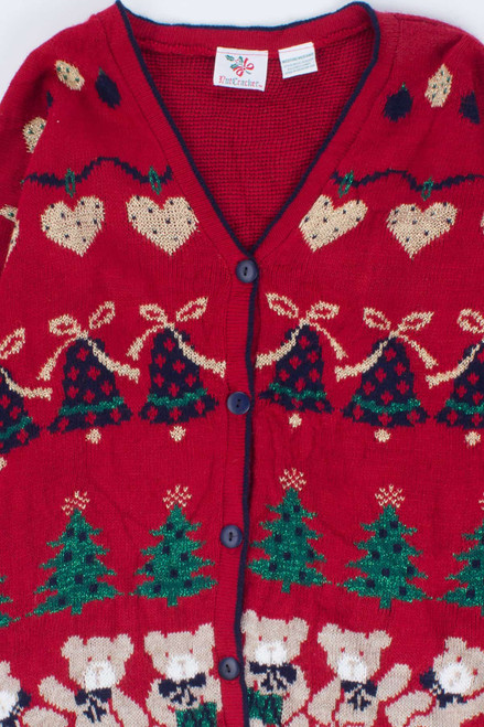 Red Ugly Christmas Cardigan 54526