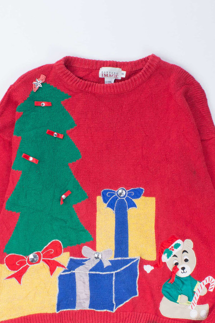 Red Ugly Christmas Pullover 54345